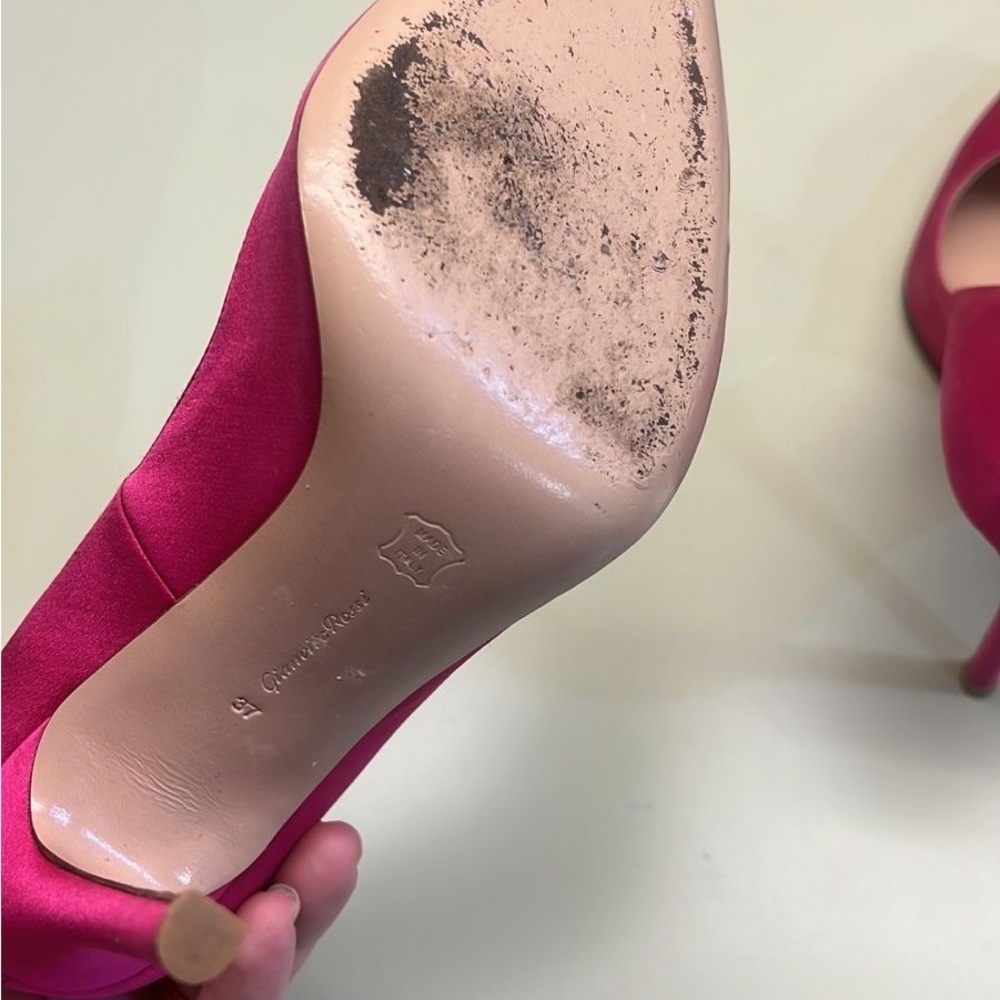 Gianvito Rossi Pink Stiletto Heels - Picture 10 of 10